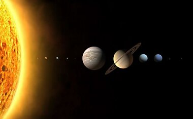 Земля, Венера и Солнце выстроятся в один ряд