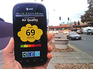 CitiSense – датчик загрязненности воздуха в мобильном телефоне