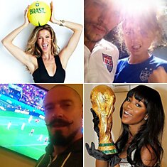 Звездный Instagram: ЧМ по футболу 2014