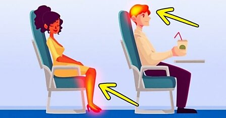 10 странных вещей, которые происходят с вашим телом во время полета в самолете