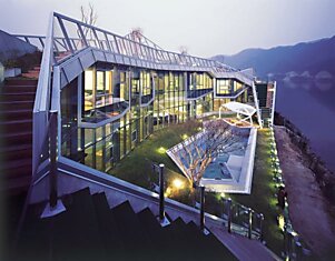 Дом-остров в Южной Корее