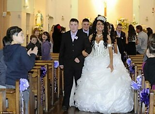 Гламурная цыганская свадьба
