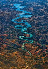 "Синий Дракон", Река Оделейте, Португалия.