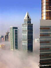 Дубаи в тумане (8 фото)