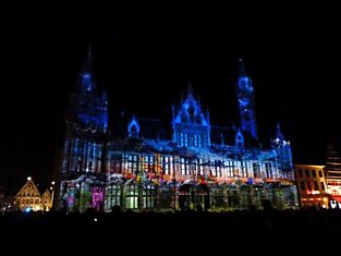 Фестиваль света в Генте (Ghent Light Festival 2012)