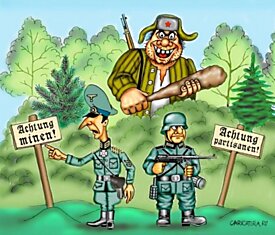 Карикатуры на тему Великая Отечественная война