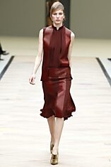Кожаные платья и юбки 2011-2012