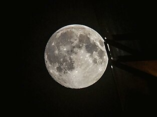 Ночью 11 августа над Землей взошла супер-Луна