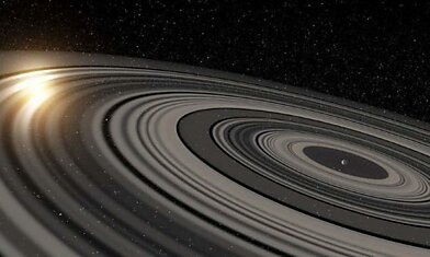Ученые обнаружили супер-Сатурн с суперкольцами