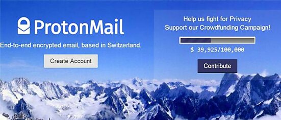 Команда почтового сервиса ProtonMail из ЦЕРН начала сбор средств на дополнительные сервера