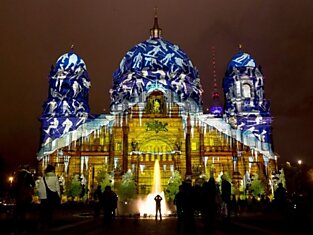 Фестиваль огней в Берлине (10 фото)