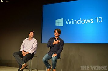 Презентация Windows 10 от Microsoft в Сан Франциско