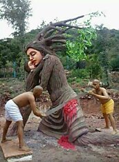 Скульптура Мать-природа