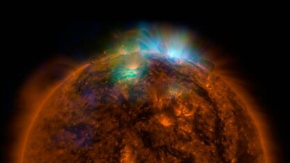 Первое фото Солнца от космической обсерватории NuSTAR