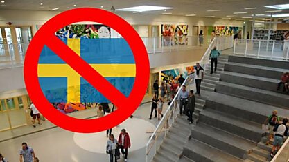 В шведской школе запретили национальный флаг