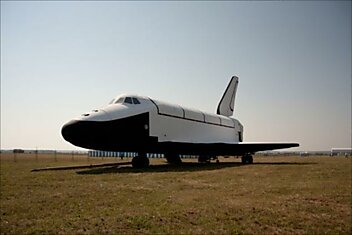 Космический корабль "Буран" на авиасалоне Макс-2011