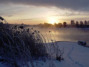 Зимняя серия пейзажей Михаила Ткачева