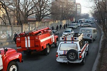 Серьезное ДТП во Владивостоке, пострадало 18 автомобилей (45 фото)