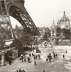 Фотографии Парижа конца 19 го — середины 20 го века.