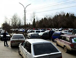 Автопробег недовольных ограничениями по тонировке автомобилей в Перми