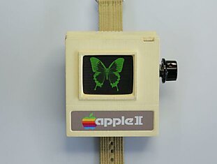 Своими руками: Apple Watch в стиле Apple II