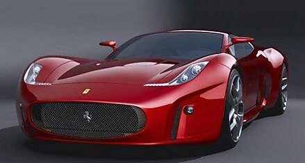 Проект Ferrari Concept 2008 от независимого итальянского дизайнера