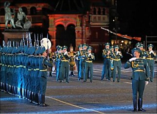 Международный военно-музыкальный фестиваль “Спасская башня” в Москве