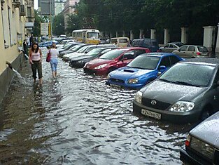 Москва затопленная