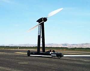 Blackbird – первый в мире ветромобиль