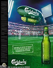 Плакат пива "Карлсберг"