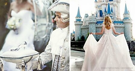 Наконец-то можно устроить настоящую сказочную свадьбу в самом сердце Disney
