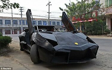 Копия Lamborghini из металлолома