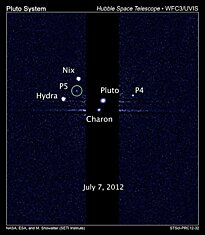 Открыт пятый спутник Плутона