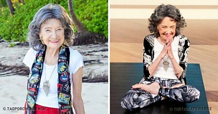 Это Тао. Ей 98, и она старейший в мире инструктор по йоге