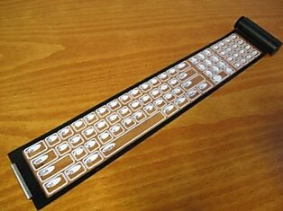 Qii Concept - концепт гибкой клавиатуры для смартфона