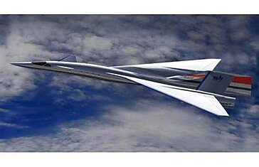 Сверхзвуковой бизнес-джет Quiet Supersonic Transport (12 фотографий)