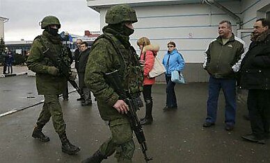 Вторжение в Украину: последние события в Крыму и на юго-востоке