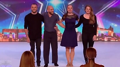 Britain's Got Talent. Потрясающий танец со спецэффектами шокировал британское шоу талантов!