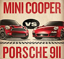 Mini бросил вызов Porsche