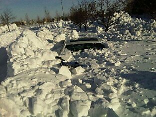 Вот так в середине декабря внезапно пришла зима.