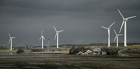 Британия побила рекорд по выработке энергии ветра