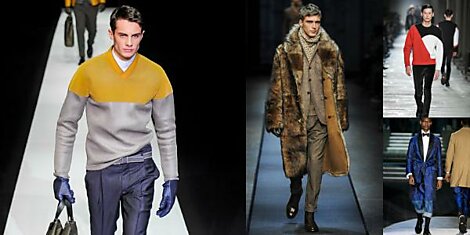Тренды с подиума мужской недели моды в Милане осень-зима 2013—2014