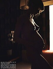 Беременная топ-модель Джулия Стегнер в фотосессии для Vogue Germany