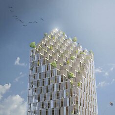 В Швеции строят жилой небоскреб из дерева