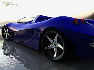 Четыре модели Ferrari от DGFdesign