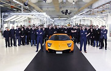 Lamborghini выпустила четырёхтысячную Murciélago