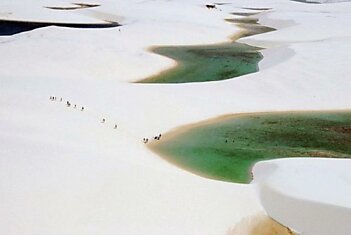 Пустыня Ленсойс-Мараньенсис – царство белых песков и дождевых озер