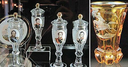 Знаменитые двухслойные стаканы крепостного Вершинина, секрет которых так и не разгадали за 200 лет!