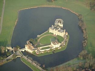 Дворцы и замки Англии - Лидс (Leeds Castle) (64 фото + 3 видео)