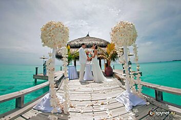 Безумно красивые фотографии свадьбы на Мальдивах... (99 фото)